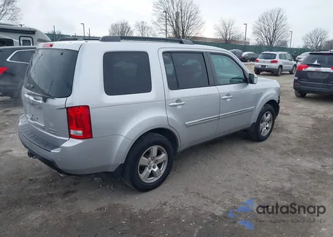 2011 Honda Pilot Touring from USA, damaged, VIN 5FNYF4H95BB042194